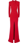 ZUHAIR MURAD TWISTED CREPE GOWN