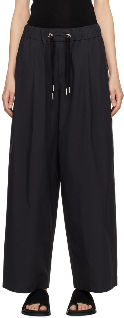St Agni Relaxed Drawstring Pants In Black