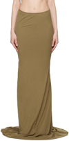 ENTIRE STUDIOS BROWN TINK MAXI SKIRT