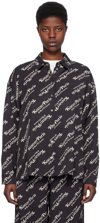 Kenzo By Verdy Dropped-shoulder Shirt In Black