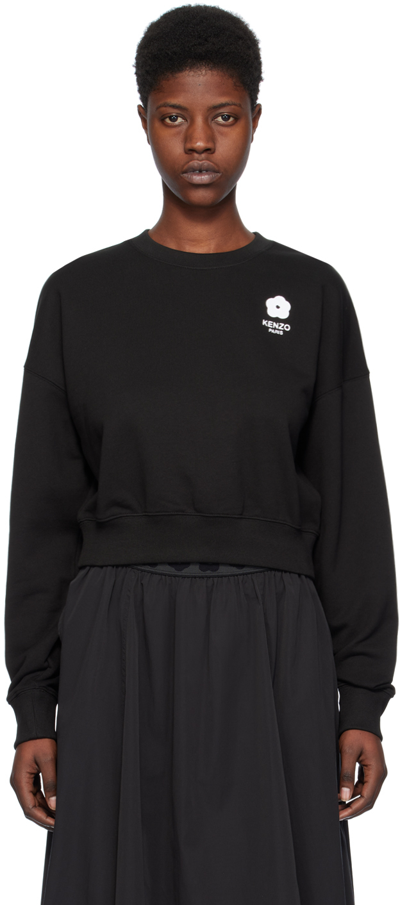 Kenzo Black  Paris Boke Flower 2.0 Sweatshirt