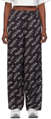 KENZO BLACK KENZO PARIS VERDY EDITION LOUNGE PANTS