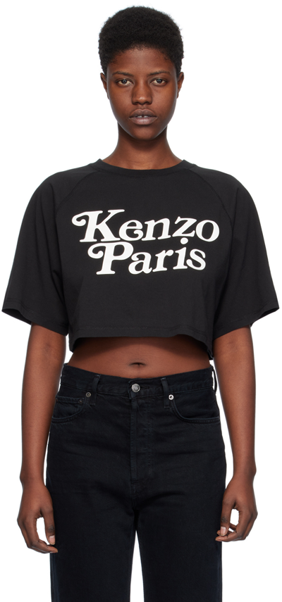 Kenzo Black  Paris Verdy Edition T-shirt In Noir