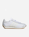 Adidas Originals Womens White Offwhite Country Og Brand-stamp Leather Low-top Trainers In White