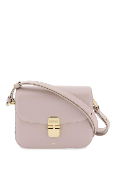 Apc Grace Small Bag In Grey,purple