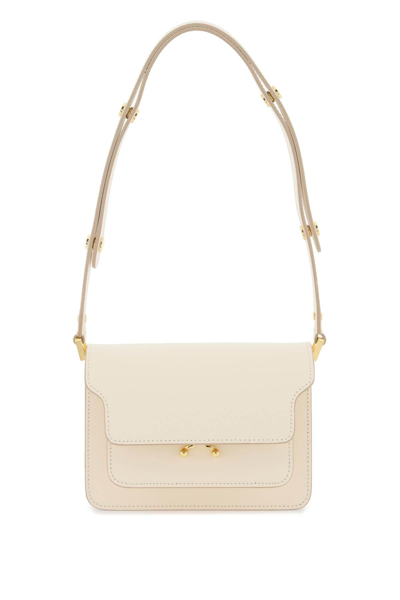 Marni Mini Trunk Bag In White