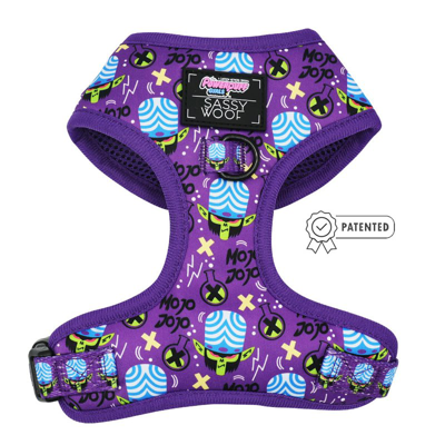 Sassy Woof Dog Adjustable Harness In Purple