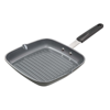 MASTERPAN CERAMIC NONSTICK GRILL PAN WITH SILICONE GRIP, 10"
