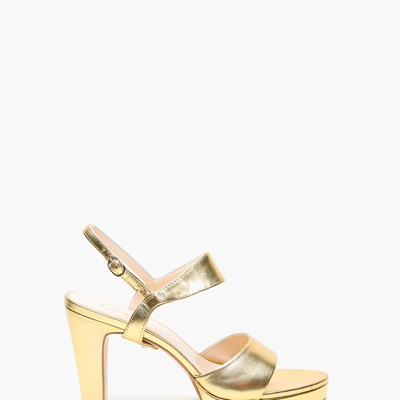 Alterre Women's Lo Platform Gold + Marilyn Strap