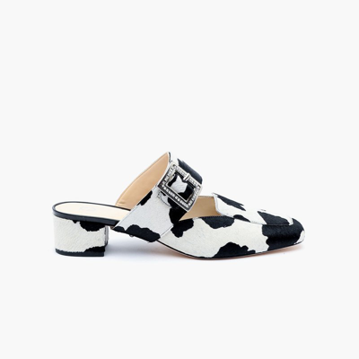 Alterre Cow Loafer + Grace Strap In White