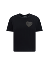 Dsquared2 Logo Appliqué Crewneck T-shirt In 900