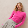 Alohas Deli Tricot Sweater In Pink