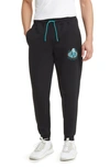 Hugo Boss Boss X Nfl Cotton Blend Joggers In Miami Dolphins Black