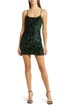 BP. NIGHT OUT SEQUIN CAMISOLE DRESS