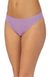 On Gossamer Ongossamer Hip-g Bikini In Violet Flower