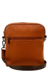 Champs Onyx Leather Camera Bag In Brown
