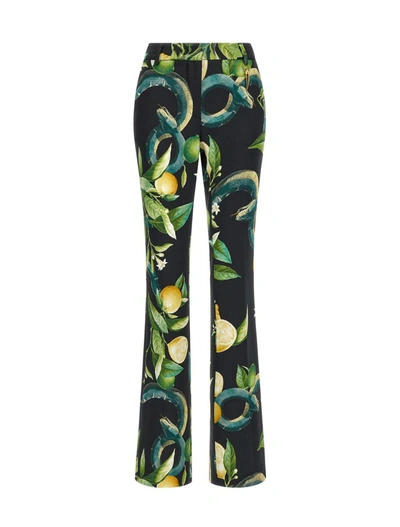 Roberto Cavalli Trousers In Black
