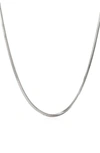 BEST SILVER STERLING SILVER SNAKE CHAIN NECKLACE