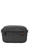 Champs Onyx Water Resistant Crossbody Bag In Black