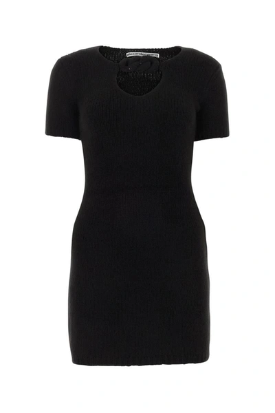 Alexander Wang Dress In Black Wool