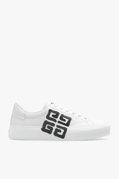 Givenchy City Sport Sneakers In White/black