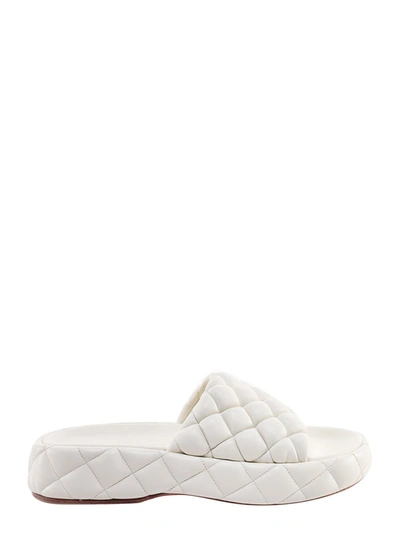 Bottega Veneta Padded Sandals In White