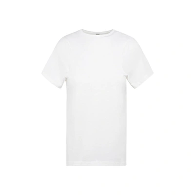 Totême Jersey T-shirt In White