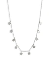 KNOTTY STARS CHARM NECKLACE