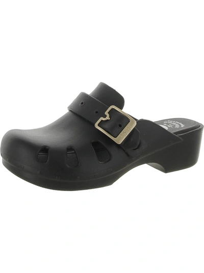 Dr. Scholl's Shoes Original Clog 365 Womens Buckle Mules Clogs In Black