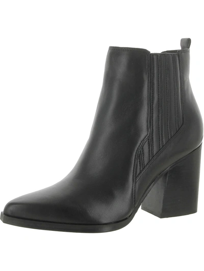 Marc Fisher Mayden Womens Suede Pointed Toe Ankle Boots In Black