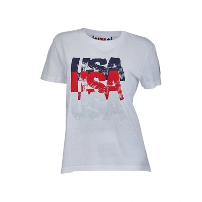 Spyder Womens Haze Usa Tee - White (2021)