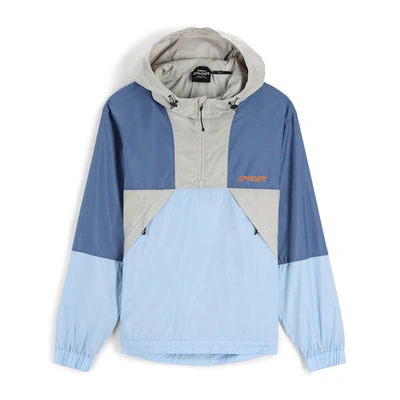 Spyder Mens Belford Windbreaker - Chambray In Blue