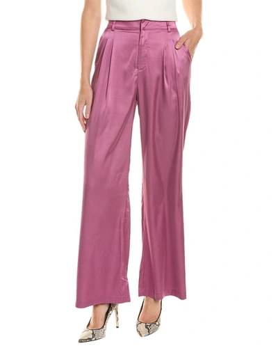 Emmie Rose Pleated Pant In Pink