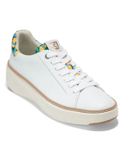 Cole Haan Grandprø Topspin Sneakers In White-dove