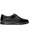 COLE HAAN ORIGINALGRAND WOMENS LEATHER FLAT OXFORDS