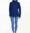 Southwind Bayside Tights Feathers Legging In Blue Multi In Multi