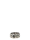 Alexander Mcqueen Skull & Pearl Ring