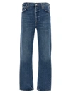 AGOLDE RILEY LONG JEANS BLUE