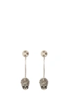 Alexander Mcqueen Mcqueen Women 'skull' Earrings