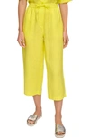 Dkny Pull-on Wide-leg Pants In Limonata