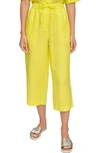 Dkny Pull-on Wide-leg Pants In Acid Yello