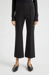 Atm Anthony Thomas Melillo Ponte Knit Kick Flare Pants In Black