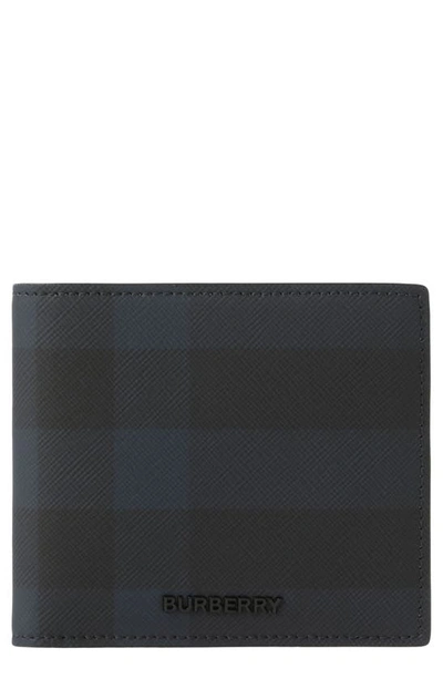 BURBERRY BURBERRY CHECK COATED CANVAS BIFOLD WALLET