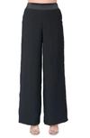 GIBSONLOOK SOLSTICE WIDE LEG SATIN PANTS