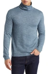 Robert Barakett Crestwood Turtleneck In Teal