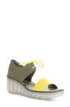 FLY LONDON BILU PLATFORM WEDGE SANDAL