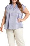 HARSHMAN FINCH COTTON POPOVER TOP