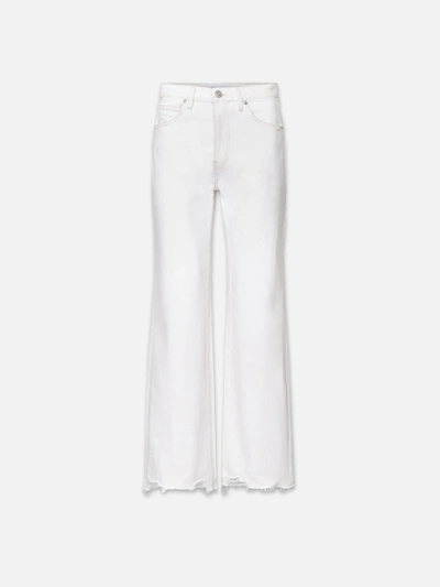 Frame The Relaxed Straight Jeans In White