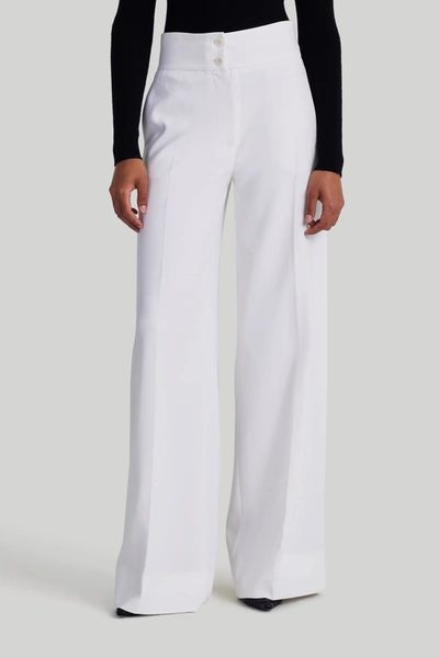 Altuzarra Rudy Hose Mit Hohem Bund In Optic White