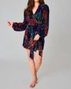 BUDDYLOVE ADELINE SEQUIN WRAP DRESS IN PARTY